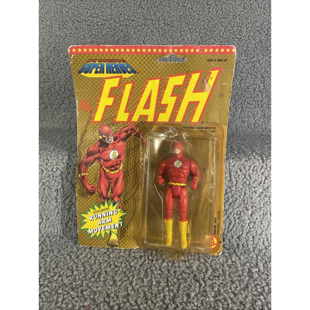 The FLASH w/Running‎ arm movement Toybiz 1990